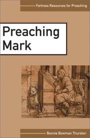 Cover of: Preaching Mark