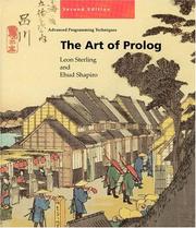 Cover of: The art of Prolog by Leon Sterling