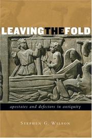 Leaving the fold : apostates and defectors in antiquity