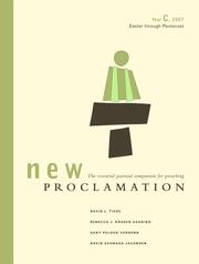 Cover of: New Proclamation: Year C, 2007: Easter through Christ the King