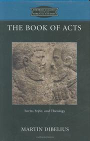 The Book of Acts : form, style, and theology