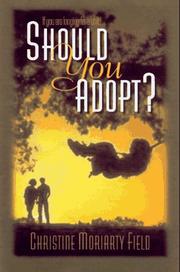Cover of: Should you adopt?