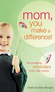 Cover of: Mom, You Make a Difference!