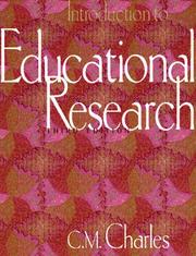 Cover of: Introduction to educational research