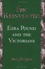 Cover of: Epic reinvented: Ezra Pound and the Victorians