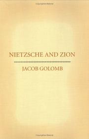 Cover of: Nietzsche and Zion