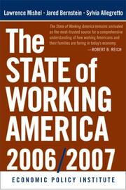 Cover of: The State of Working America, 2006/2007 (State of Working America)