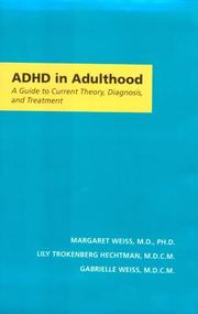 Cover of: ADHD in adulthood: a guide to current theory, diagnosis, and treatment