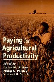 Paying for agricultural productivity