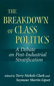 The breakdown of class politics : a debate on post-industrial stratification