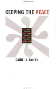 Keeping the peace by Daniel Byman