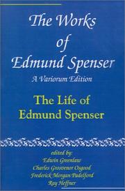 The works of Edmund Spenser : a variorum edition