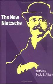 Cover of: New Nietzsche: Contemporary Styles of Interpretation