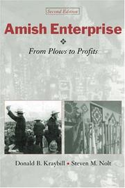 Cover of: Amish Enterprise: From Plows to Profits (Center Books in Anabaptist Studies)