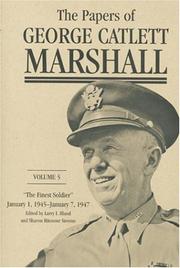 Cover of: The papers of George Catlett Marshall