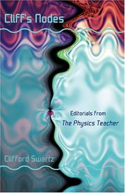 Cover of: Cliff's notes: editorials from The physics teacher