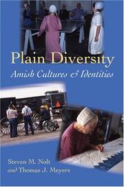 Cover of: Plain Diversity: Amish Cultures and Identities (Young Center Books in Anabaptist and Pietist Studies)