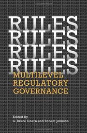 Rules, rules, rules, rules : multilevel regulatory governance