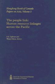 The people link : human resource linkages across the Pacific