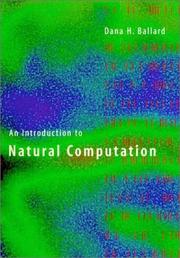Cover of: An Introduction to Natural Computation (Complex Adaptive Systems)