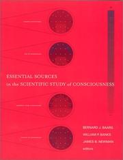 Essential sources in the scientific study of consciousness