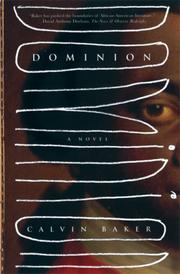 Cover of: Dominion: A Novel