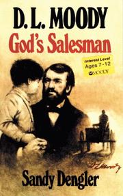 Cover of: D.L. Moody, God's salesman
