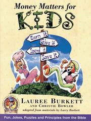 Cover of: Money matters for kids: a Lauree and L. Allen Burkett presentation