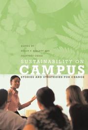 Sustainability on campus by Peggy F. Barlett