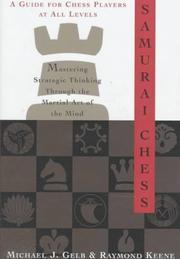 Cover of: Samurai chess by Michael J. Gelb