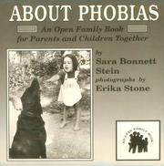 Cover of: About Phobias by Sara B Stein