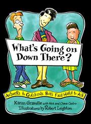 Cover of: What's going on down there?