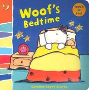 Cover of: Woof's Bedtime: Woof Touch-and-Feel (Touch-N-Feel)