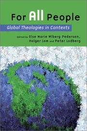 Cover of: For All People: Global Theologies in Contexts : Essays in Honor of Viggo Mortensen