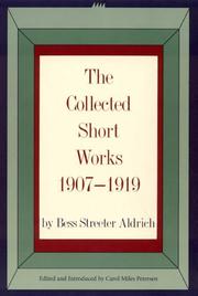 Cover of: The collected short works, 1907-1919