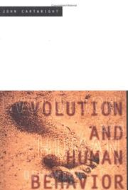 Evolution and human behavior by Cartwright, John