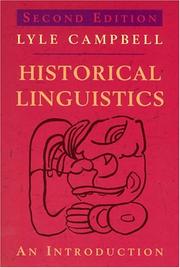 Historical linguistics by Lyle Campbell
