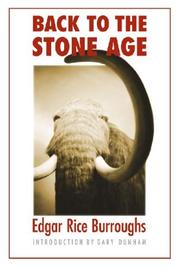Cover of: Back to the Stone Age (Bison Frontiers of Imagination)