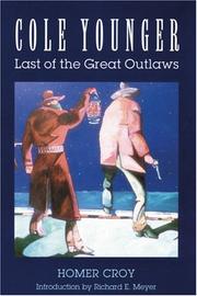 Cover of: Cole Younger: last of the great outlaws