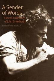 Cover of: A Sender of Words: Essays in Memory of John G. Neihardt