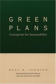 Cover of: Green plans