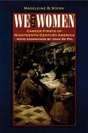 Cover of: We the women by Stern, Madeleine B.