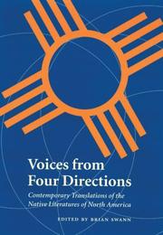 Cover of: Voices from Four Directions: Contemporary Translations of the Native Literatures of North America