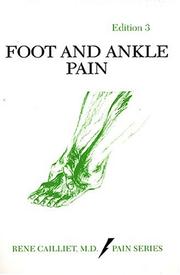 Cover of: Foot and ankle pain