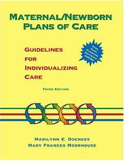 Maternal/newborn plans of care by Doenges, Marilynn E.