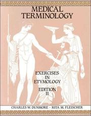 Cover of: Medical terminology: exercises in etymology