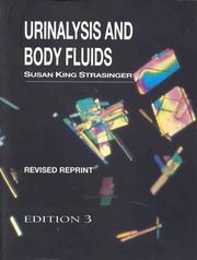 Cover of: Urinalysis and body fluids by Susan King Strasinger
