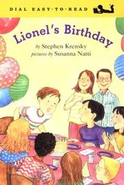 Lionel's Birthday by Stephen Krensky