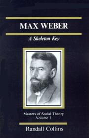 Cover of: Max Weber: a skeleton key