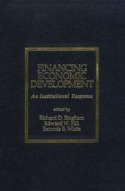 Financing economic development : an institutional response